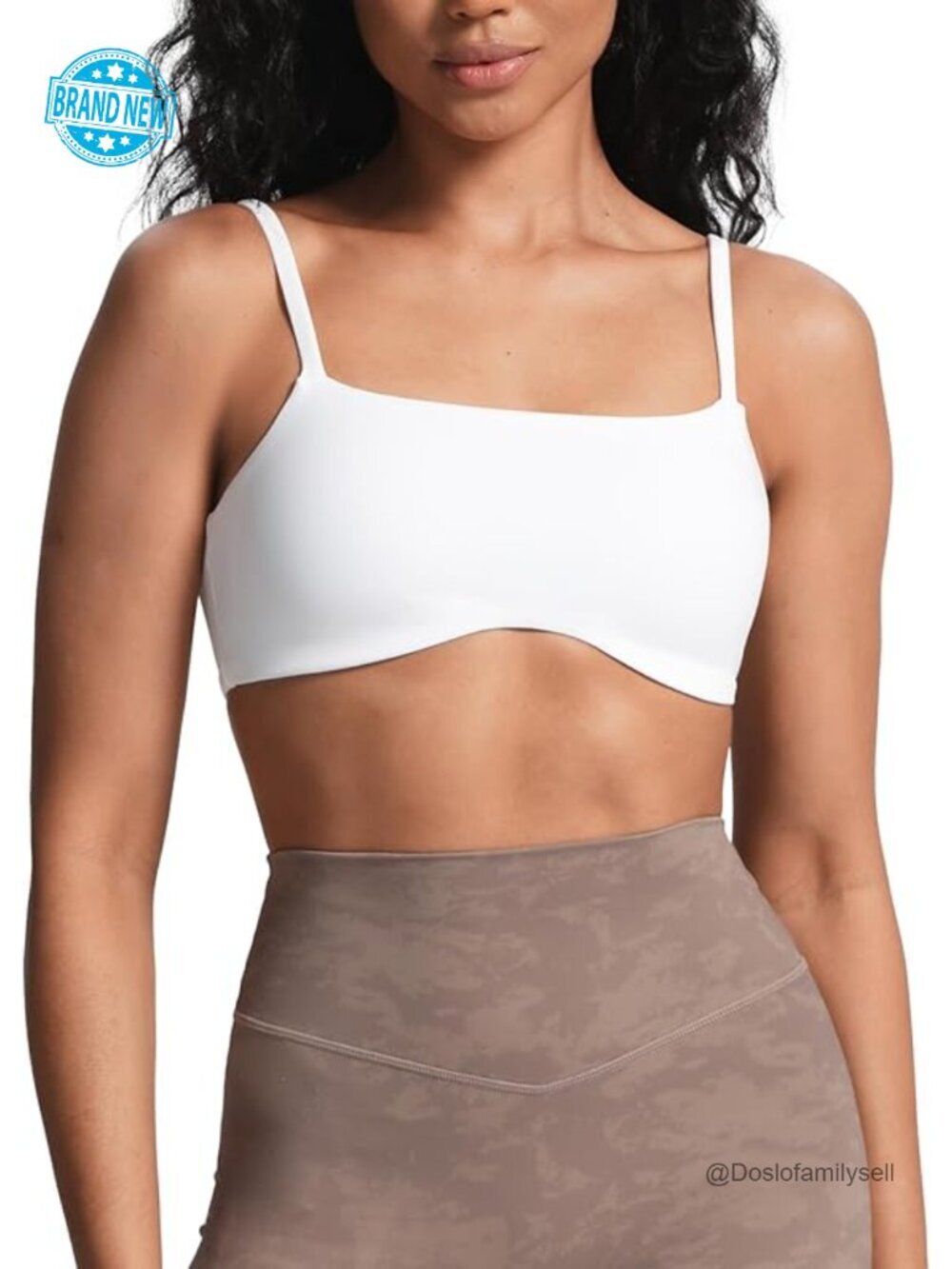 Define Sculpt Bandeau Sports Bra Workout Training Running Yoga Crop Tank Top